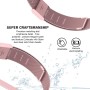 BDIG Correa Compatible para Redmi Smart Band 2 &Xiaomi Smart Band 8 Active, Metal Correa Redmi Band 2 Pulsera de Repuesto de