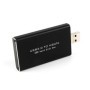 MSATA a USB 5Gbps USB 3,0 a mSATA SSD carcasa USB3.0 a mSATA adaptador