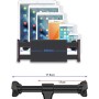 Homeet Soporte Tablet Coche Soporte para Reposacabezas Sporte del Asiento Trasero Soporte Base Ajustable 360° Silicona