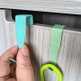 Qaixwuyi 12 ganchos para puerta, 4 colores, ganchos para puerta, multicolor, de acero al carbono, ganchos coloridos para puerta