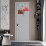 Qaixwuyi 12 ganchos para puerta, 4 colores, ganchos para puerta, multicolor, de acero al carbono, ganchos coloridos para puerta