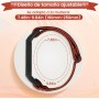 BTTNG Correa Elástica Compatible con Xiaomi Band 8 Active/Redmi Smart Band 2, 2 Pack Ajustable elástico de nylon Solo Loop