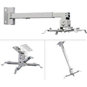 Soporte de techo para proyector, color blanco [España]