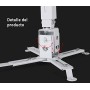 Soporte de techo para proyector, color blanco [España]