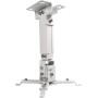 Soporte de techo para proyector, color blanco [España]