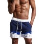Lachi Bañador Hombre Traje de Baño Pantalon Corto de Playa Natación Piscina Secado Rápido con Forro de Mallas