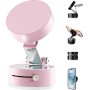 FiveMileBro Soporte Magnético para Teléfono con Succión al Vacío, Plegable, Retráctil y Ajustable 360°, Compatible con Todos los