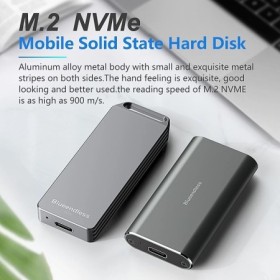 Blueendless Mini M.2 NVME disco duro móvil de estado sólido 2242mm por