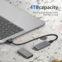 Blueendless Mini M.2 NVME disco duro móvil de estado sólido 2242mm por
