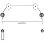 Maclean MC-557 - Soporte de Pared para Pantalla Plana LED, LCD y Plasma TV (37" - 75", 50kg) Ultraplano 14,5 mm