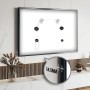 Maclean MC-557 - Soporte de Pared para Pantalla Plana LED, LCD y Plasma TV (37" - 75", 50kg) Ultraplano 14,5 mm