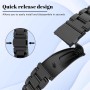 LanQii Correa para Xiaomi Smart Band 9 Pro/Xiaomi Smart Band 8 Pro/Xiaomi Redmi Watch 4, Metal Pulsera Acero Inoxidable Band