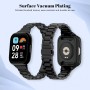 LanQii Correa para Xiaomi Smart Band 9 Pro/Xiaomi Smart Band 8 Pro/Xiaomi Redmi Watch 4, Metal Pulsera Acero Inoxidable Band