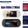 AYN Odin 2 Mini reproductor de juegos portátil Pantalla táctil de 5 pu