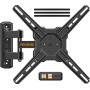 Perlegear Soporte de Pared para Televisores de 26–50 Pulgadas, Movimiento Completo Giratorio e Inclinable Soporte TV, Brazo TV