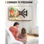 Perlegear Soporte de Pared para Televisores de 26–50 Pulgadas, Movimiento Completo Giratorio e Inclinable Soporte TV, Brazo TV