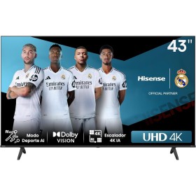 Hisense 43A6N - UHD 4K,VIDAA Smart TV, 43 Pulgadas, Dolby Vision, Modo Juego Plus, DTS Virtual X, Control por Voz televisor,
