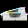 CORSAIR Vengeance RGB DDR5 RAM 64GB (2 x 32GB) 5600Mhz C36 Memoria de Computadora Compatible con iCUE - Blanco
