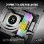CORSAIR Vengeance RGB DDR5 RAM 64GB (2 x 32GB) 5600Mhz C36 Memoria de Computadora Compatible con iCUE - Blanco