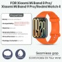 BDIG 10 piezas Correas Deportivas de Silicona Compatibles con Xiaomi Smart Band 9 Pro/8 Pro Mujer y Hombre, Pulseras de Repuesto