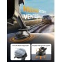 CIRYCASE Soporte Movil Coche, 360° Rotación Suporte Telemovel Carro Universal para Parabrisas/Salpicadero [Succión Ultra