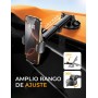 CIRYCASE Soporte Movil Coche, 360° Rotación Suporte Telemovel Carro Universal para Parabrisas/Salpicadero [Succión Ultra