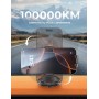 CIRYCASE Soporte Movil Coche, 360° Rotación Suporte Telemovel Carro Universal para Parabrisas/Salpicadero [Succión Ultra