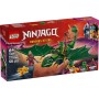 LEGO Ninjago Dragón Verde del Bosque de Lloyd de Juguete para Construir, Juego Ninja con 2 Minifiguras con Catana y Armas,