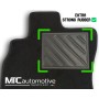 Alfombrillas para Smart For Two W451 2007-2014, a Medida, Antideslizantes, con talonera de Goma