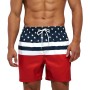 TMEOG Bañador Hombre Pantalones Cortos de Baño Bañadores Surf Playa Hombre Traje de Baño Secado Rápido Shorts de Natación con