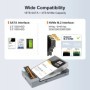 MAIWO 10Gbps M.2 NVMe NGFF SSD caja para disco duro SATA externo de 2,