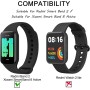 Yisica Correa Compatible con Xiaomi Smart Band 8 Active/Redmi Smart Band 2 Mujer Hombr, Pulsera de Repuesto de Silicona Suave