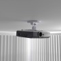 Amazon Basics Tilting Projector Bracket Mount for Ceiling and Wall, 15 kg / 33lbs Capacity, White