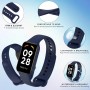 Yisica Correa Compatible con Xiaomi Smart Band 8 Active/Redmi Smart Band 2 Mujer Hombr, Pulsera de Repuesto de Silicona Suave