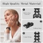 KeHowy Correa para Xiaomi Smart Band 9 Pro/Band 8 Pro/Xiaomi Redmi Watch 5/Watch 4, Metal Correa Pulsera de Repuesto de Acero