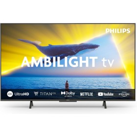 Philips Ambilight 65PUS8109 Smart TV 4K LED - Pantalla de 65 Pulgadas con Plataforma Titan OS, Pixel Precise Ultra HD y Sonido