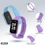 CHULN 5 Piezas Correas Compatible con Xiaomi Smart Band 8 Active/Redmi Smart Band 2, Ajustable Deportiva Suave Silicona Pulseras
