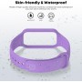 CHULN 5 Piezas Correas Compatible con Xiaomi Smart Band 8 Active/Redmi Smart Band 2, Ajustable Deportiva Suave Silicona Pulseras
