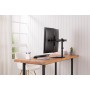 DIGITUS Soporte para monitor - Soporte - 2 monitores - Hasta 32 pulgadas - Hasta 2x 8 kg - VESA 75x75, 100x100 - Negro