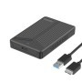 Caja HDD SATA USB 3,0-3,1 de 15mm y 2,5 pulgadas, SSD, portátil, escri