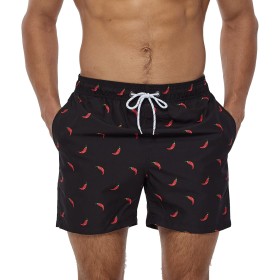TMEOG Bañador Hombre Pantalones Cortos de Baño Bañadores Surf Playa Hombre Traje de Baño Secado Rápido Shorts de Natación con