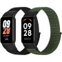 BTTNG Correa Compatible con Xiaomi Band 8 Active/Redmi Smart Band 2 Mujeres Hombres, 2 Pack de Pulseras Ajustable de Un Solo