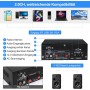 HiFi Audio Amplificador, AK45 Bluetooth5.0 Amplificador de Potencia de Audio 2.0CH 40Wx2 Salida MAX 400W Receptor estéreo para