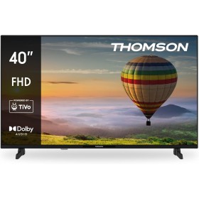 THOMSON 40 Pulgaras (100 cm) FHD Smart TV, Wi-Fi, Control por Voz, HDR10, Dolby Audio, Triple-Tuner (Cable/Satélite/Antena),