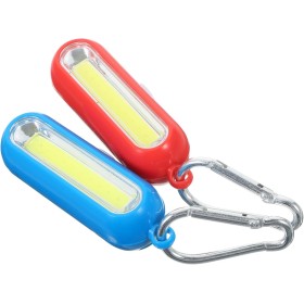 HOMSFOU Lámpara de Exterior Led Multifuncional para Acampar Linterna Llavero No Requiere Pilas