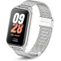 MIJOBS Correa de Metal para Xiaomi Smart Band 8 Active Pulsera, Exquisita Correa Compatible con Xiaomi Smart Band 8 Active