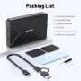 Unitek M2 NVMe SSD carcasa SATA a USB C 3,2 10Gbps UASP adaptador de d