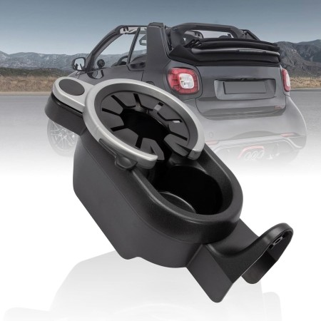 Taesayl Portavasos para Consola Central de Coche portavasos para Benz Smart W451 A4518100370