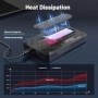 Unitek M2 NVMe SSD carcasa SATA a USB C 3,2 10Gbps UASP adaptador de d