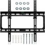suptek Soporte TV Pared de 26-55 Pulgadas de LCD/LED/Plasma, Inclinable Ultra Delgado con Carga de 45kg VESA MAX 400x400mm,